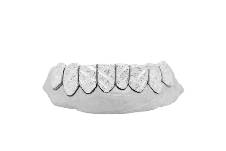 Gold Texture Grill (8 Teeth)