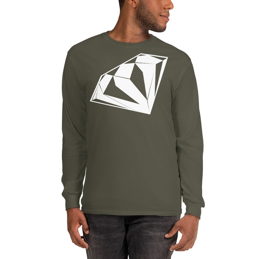 White Diamond Long Sleeve Shirt