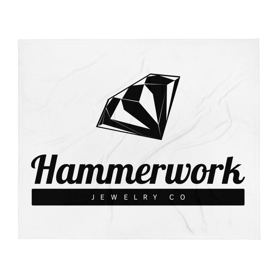 Hammerwork Throw Blanket