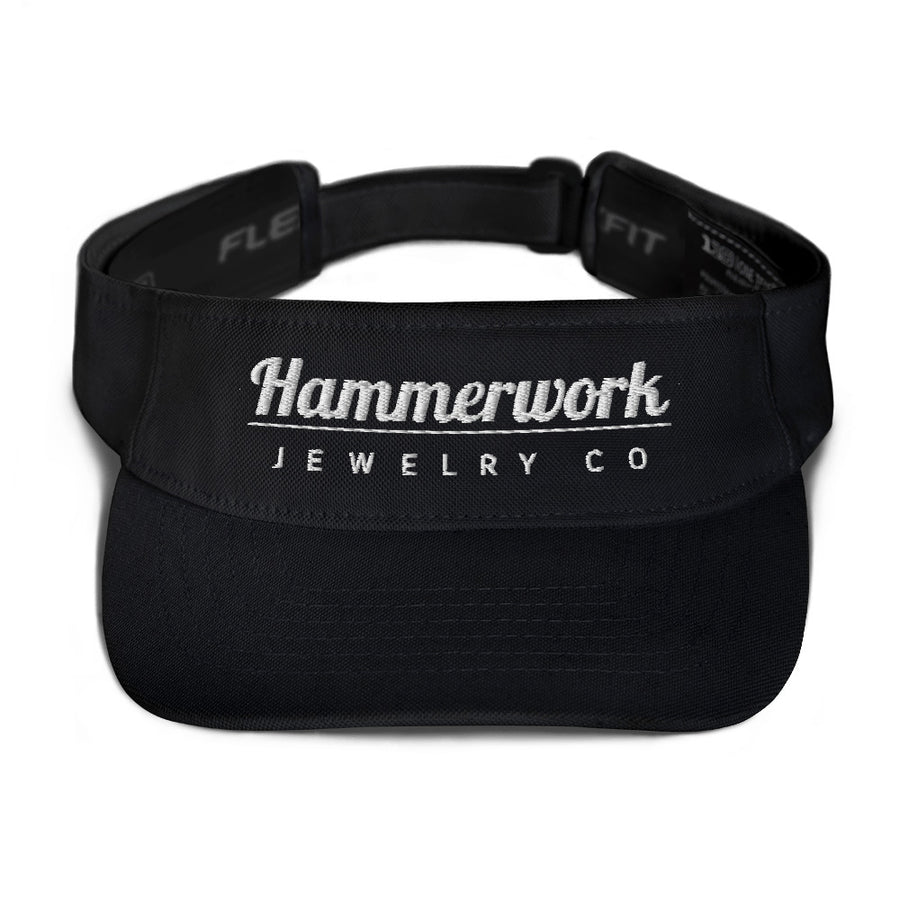Hammerwork Visor (White Stitching)