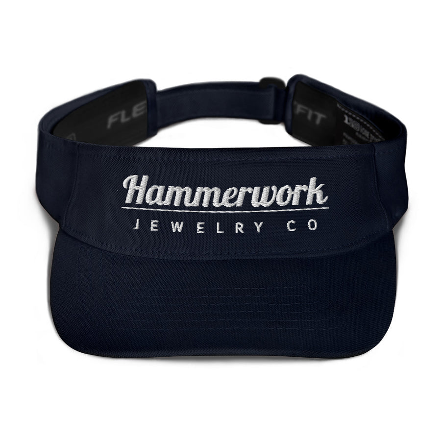 Hammerwork Visor (White Stitching)