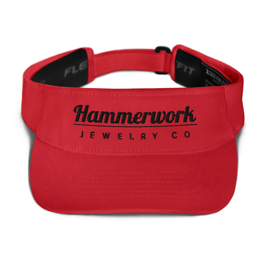 Hammerwork Visor (Black Stitching)