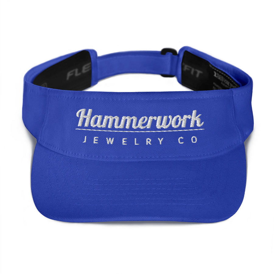 Hammerwork Visor (White Stitching)