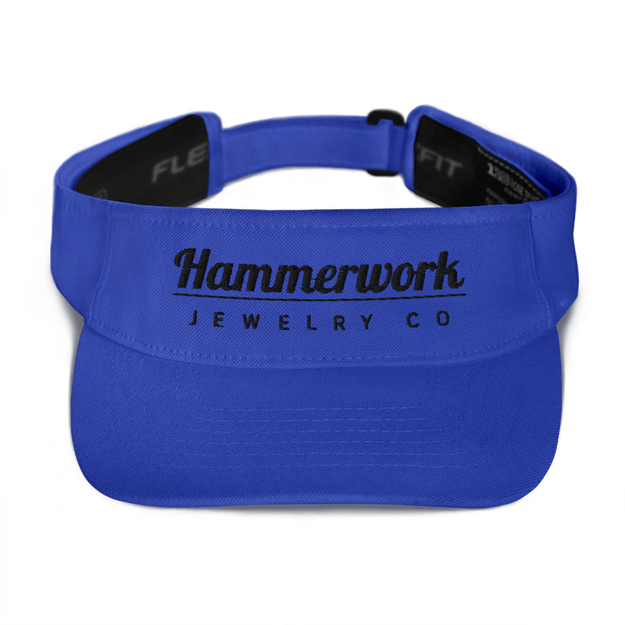 Hammerwork Visor (Black Stitching)